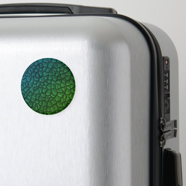 Green Dragon Scale Magnet (In Situ (Luggage))