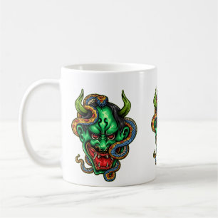 Green Dragon Tattoo Coffee Mug