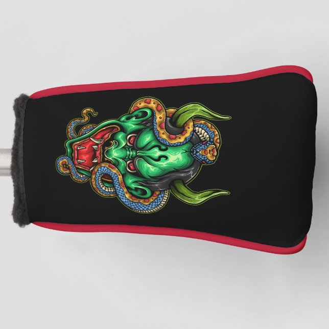  Green Dragon Tattoo  Golf Head Cover (Front)