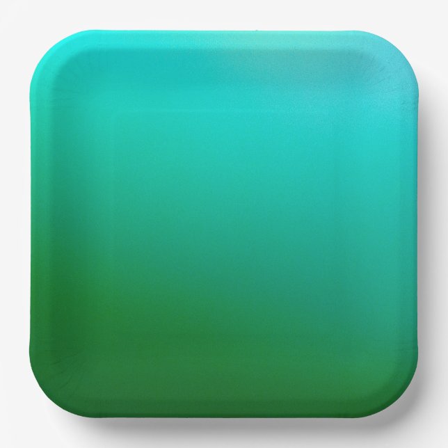 Green Dream Paper Plate (Front)