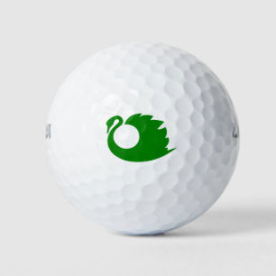 Green Duck Golf Balls