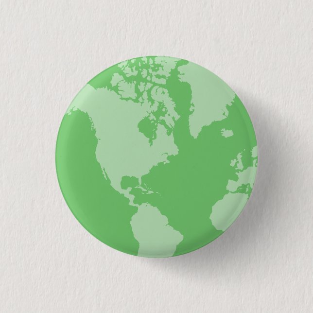 Green Earth Button (Front)