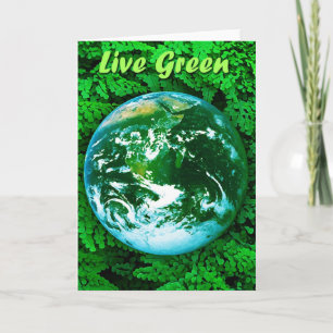 Green Earth - ecological awareness Card