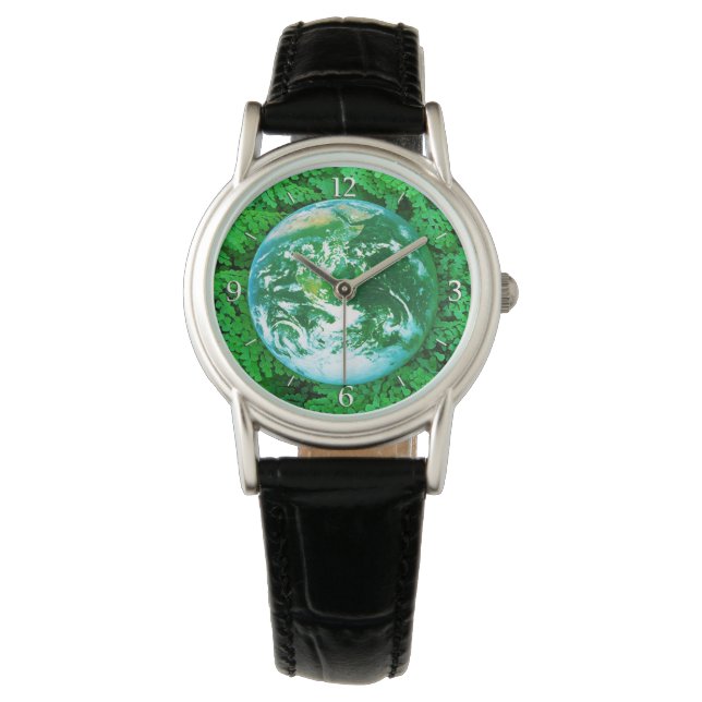 Green Earth - ecological awareness Watch (Front)