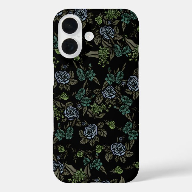 Green Earth Flowers Case-Mate iPhone Case (Back)