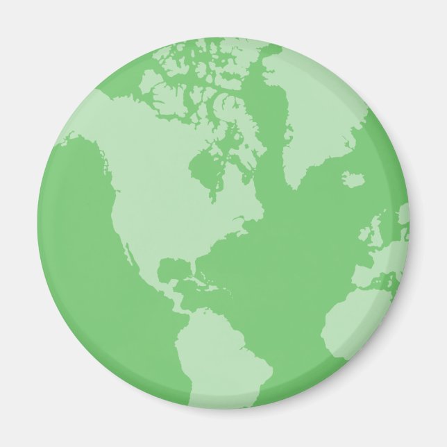 Green Earth Magnet (Front)