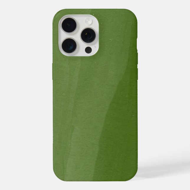Green Earthy Background Pattern iPhone Case (Back)