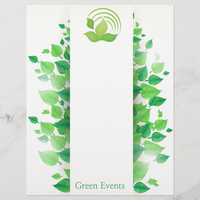 Green Eco Event Flyers (Front)