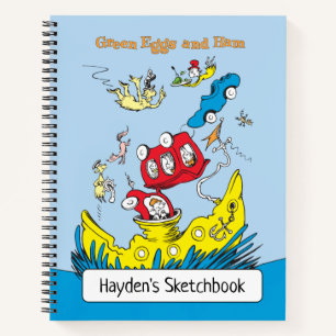 Green Eggs and Ham   Drawing Notebook
