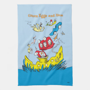 Green Eggs and Ham   I Do Not Like Them Anywhere Kitchen Towel