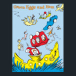 Green Eggs and Ham | I Do Not Like Them Anywhere Poster<br><div class="desc">Don't knock it until you try it, you might just like it! GREEN EGGS AND HAM is a classic Dr. Seuss story where Sam-I-Am tries to get his friend to try some green eggs and ham, and he does indeed end up loving them. Check out Sam-I-Am holding up a sign...</div>