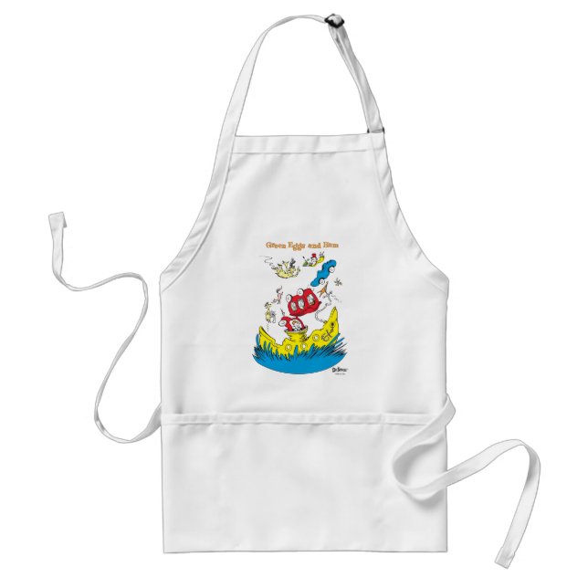 Green Eggs and Ham | I Do Not Like Them Anywhere Standard Apron (Front)