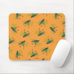 Green Eggs and Ham Pattern Mouse Pad<br><div class="desc">This officially licensed Dr. Seuss design features a seamless, repeating pattern of the classic green eggs and ham on a platter illustration. The iconic dish is scattered across a solid orange background, accompanied by the text "Green Eggs and Ham" in a matching green font. This nostalgic and recognizable pattern perfectly...</div>