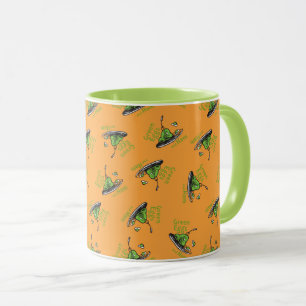 Green Eggs and Ham Pattern Mug
