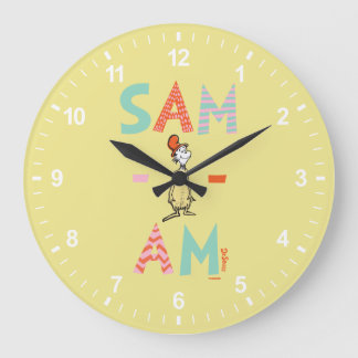 Green Eggs and Ham | Sam-I-Am Large Clock