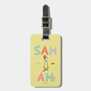 Green Eggs and Ham Sam-I-Am Luggage Tag