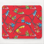 Green Eggs and Ham | Train Pattern Mouse Pad