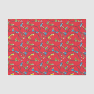 Green Eggs and Ham   Train Pattern Tissue Paper