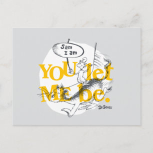 Green Eggs and Ham   You Let Me Be Postcard