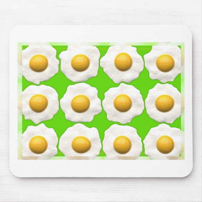 green eggs mouse pad (Front)
