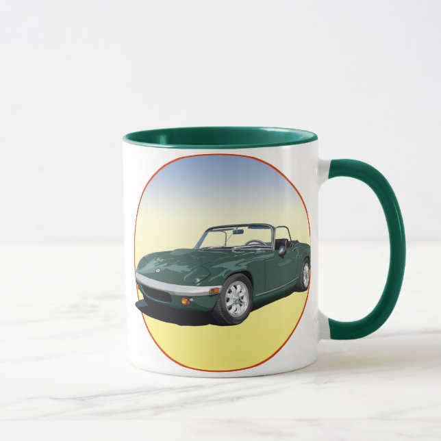 Green Elan S4 Mug (Right)