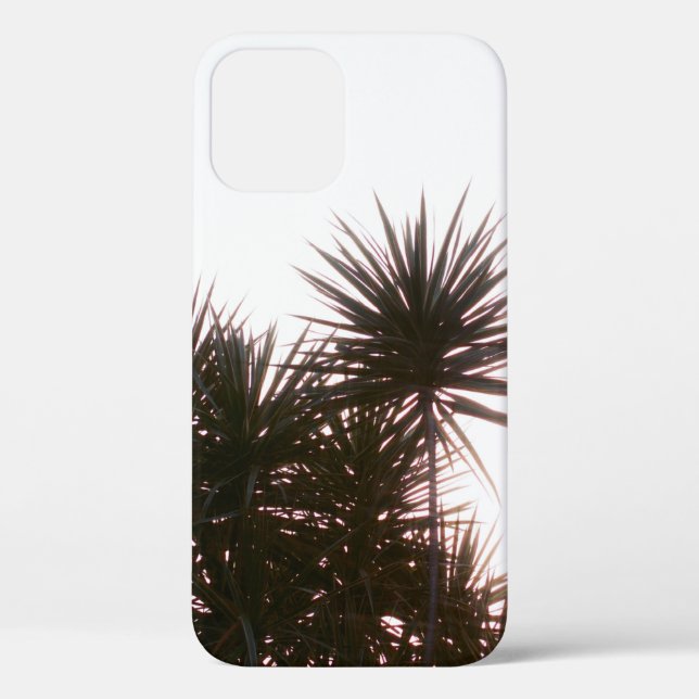 GREEN ELONGATED-LEAF TREE Case-Mate iPhone CASE (Back)