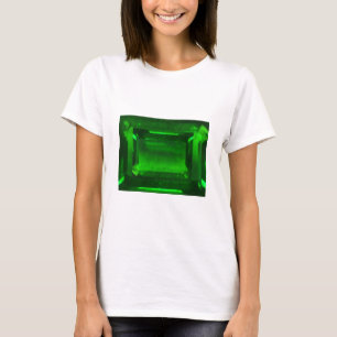 Green Emerald Gemstone T-Shirt