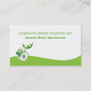 Green Energy Business Card
