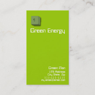 Green Energy Business Cards