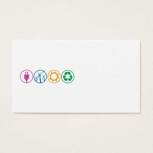 Green Energy Symbols (Front)