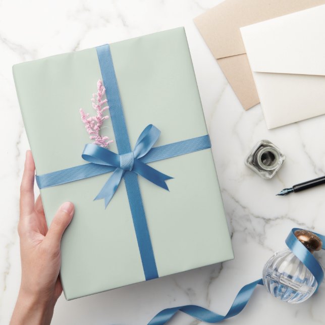 Green Eucalyptus Wedding  Wrapping Paper (Gifting)