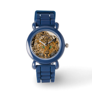 Green Eye Leopard Watch