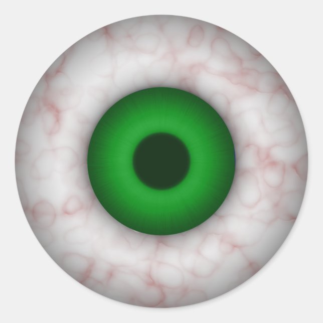 Green Eye Sticker (Front)