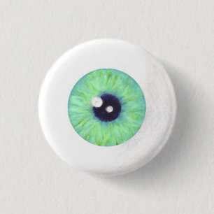 Green Eyeball Button