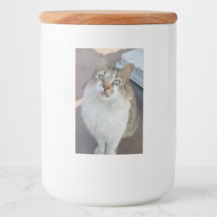Green Eyes Food Container Label