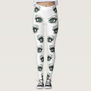 Green Eyes Leggings