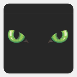 Green Eyes Sticker