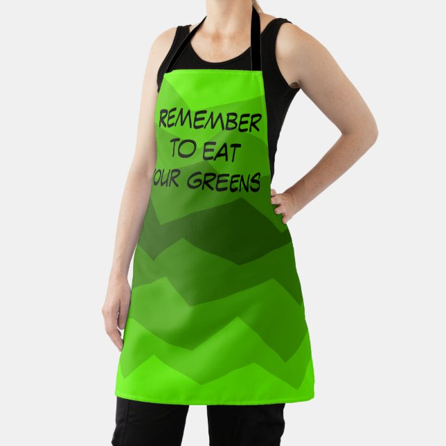 Green Fade  Apron (Insitu)