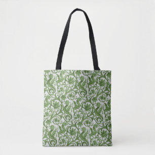 Green Faerie Dragons Tote Bag