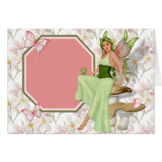Green Fairy Card