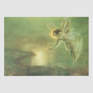 Green Fairy Fairies Decoupage Decoupaging Tissue Paper