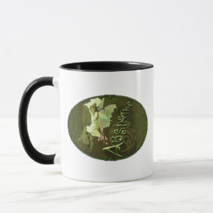 Green Fairy Splashy Collage III Mug