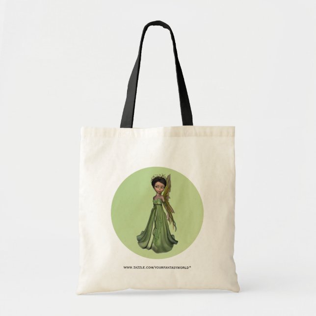 Green Fairy Tote Bag (Front)