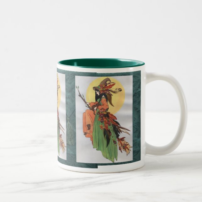 green fall witch cup (Right)