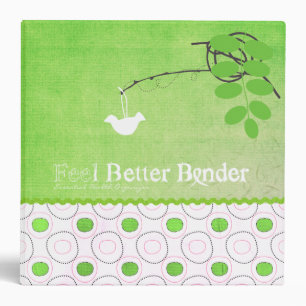 Green Feel Better Binder