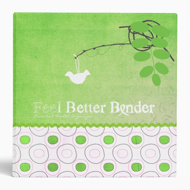 Green Feel Better Binder (Front)