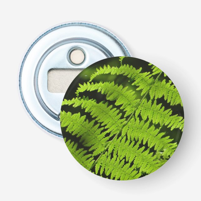 Green fern bottle opener (Front)