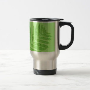 Green Fern Travel Mug