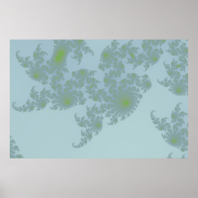 Green Ferns Poster (Front)