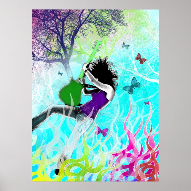 Green Fire Poster (Front)